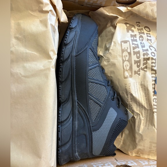 Propet Seeley Composite Toe Work Boot available in sizes 9-13 dark grey black - Picture 3 of 10